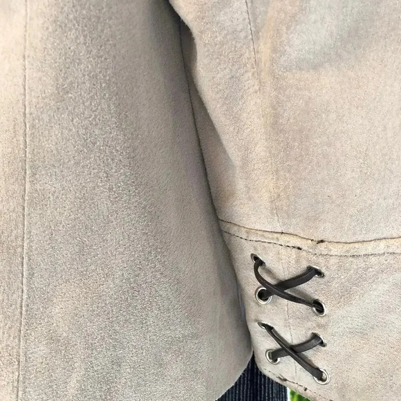 Vintage Colebrook 100% Leather Women Jacket Plus Size 14/16 Pockets - Picture 7 of 12